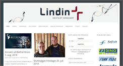 Desktop Screenshot of lindin.fo